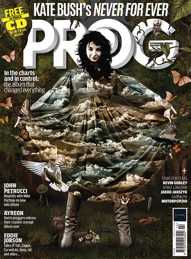 Prog Magazine cover feature on Kate's Never For Ever! Bush News