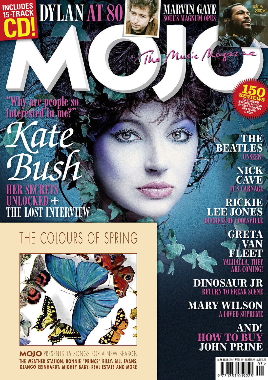 Kate cover feature on new issue of Mojo magazine Kate Bush News